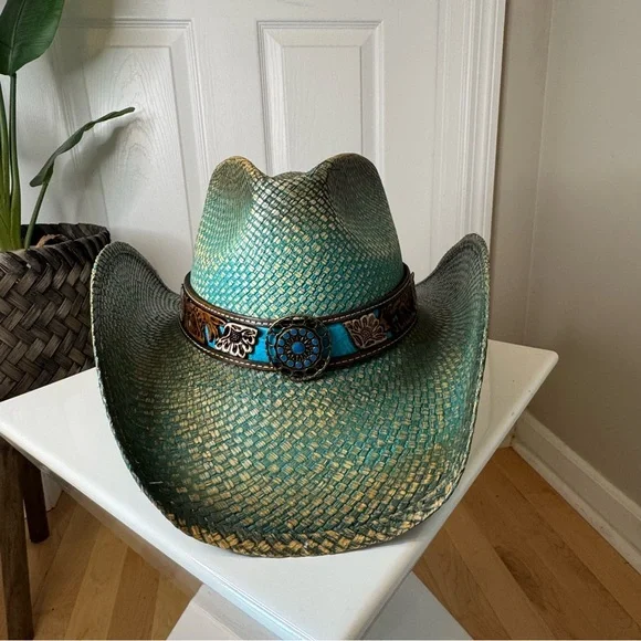 Stampede | Accessories | Stampede Turquoise Western Cowboy  display picture 3